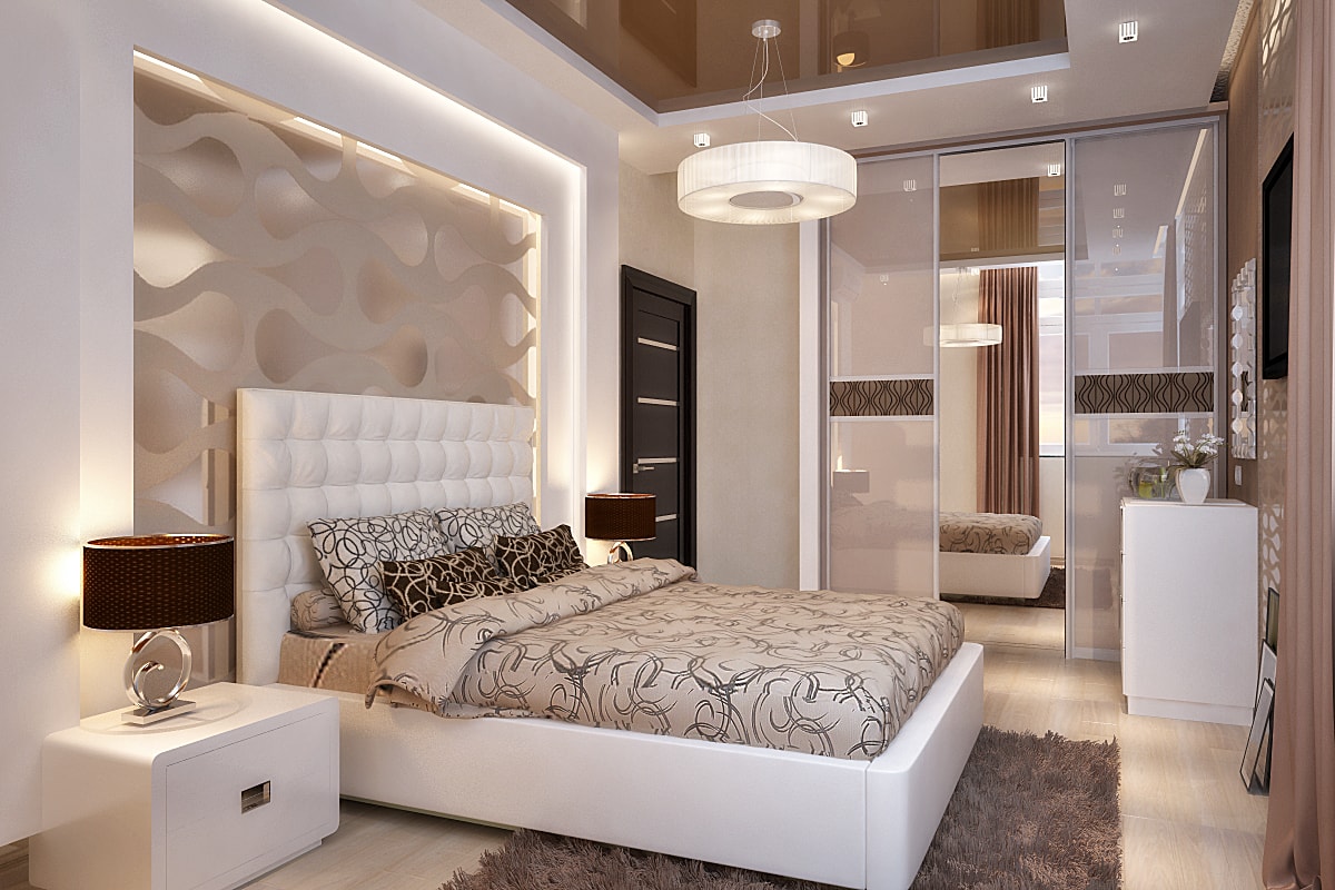 Дизайн спальной комнаты фото