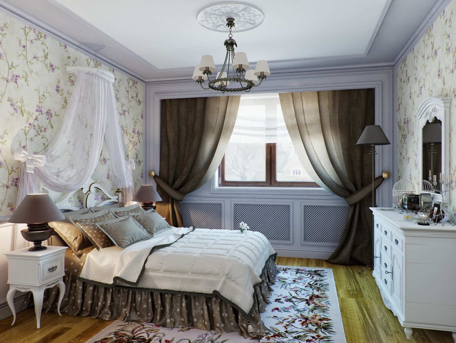 Основные стили спальни дизайн