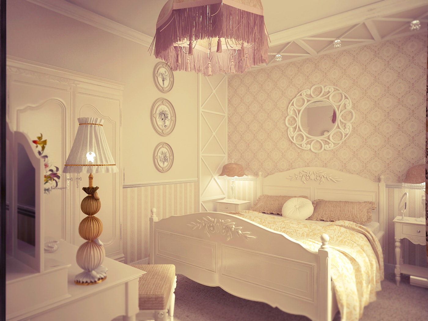 Основные стили спальни